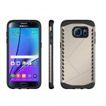 Wholesale Galaxy S7 Edge Strong Shield Hybrid Case (Green)